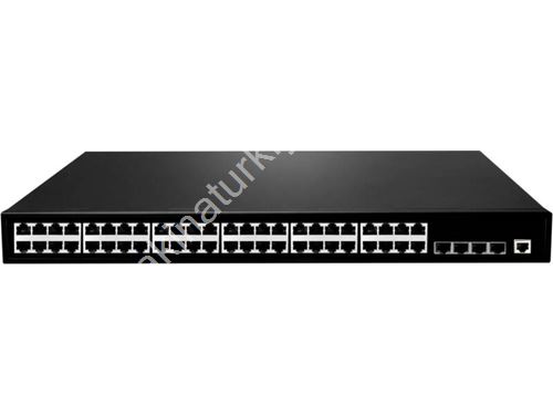 Longline Layer 3 48-Port Poe Gigabit 10G Uplink Managed Switch