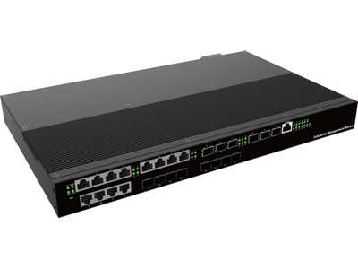 Longline Lng3000-12T14s-Ir 26 Port Layer3 Endüstriyel Gigabit Yönetilebilir Ethernet Switch - 0