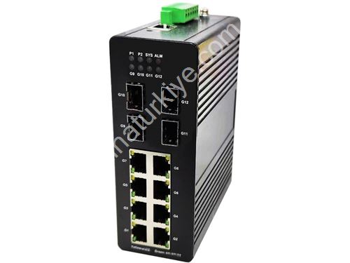 Longline Industrial Switch L3 Poe Gigabit Ethernet Full Managed Switch 