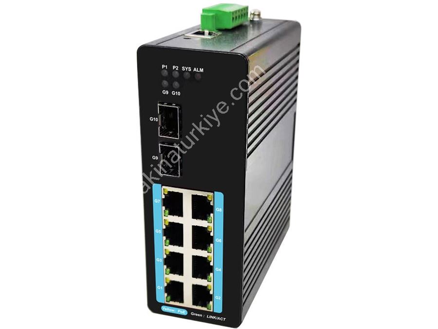 Longline Industrial Switch L3 Poe Gigabit Ethernet Full Managed Switch