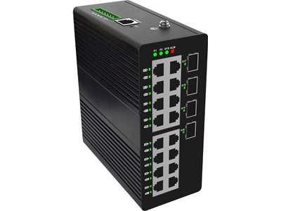 Longline 16 Port Layer3 Endüstriyel Gigabit Yönetilebilir Ethernet - 0