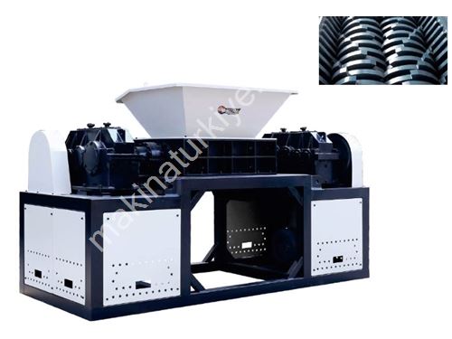 Büyük Çift Şaftlı Kırma Makinası