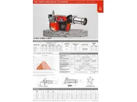 180-490 kW Dual Stage Monoblock Natural Gas Burner