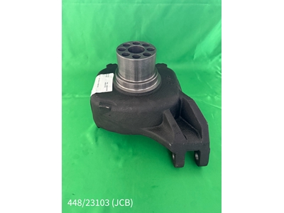 Jcb Front Hub Carrier / Steering Ball Joint Body - 4