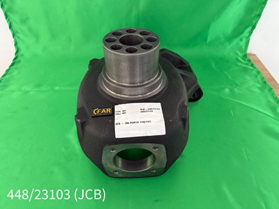 Jcb Front Hub Carrier / Steering Ball Joint Body - 2