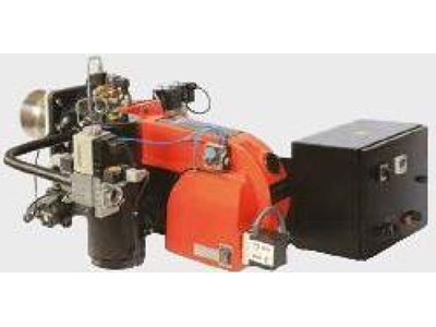 Brûleur monobloc à double étage Gaz + Diesel 350-1430 Kw - 1