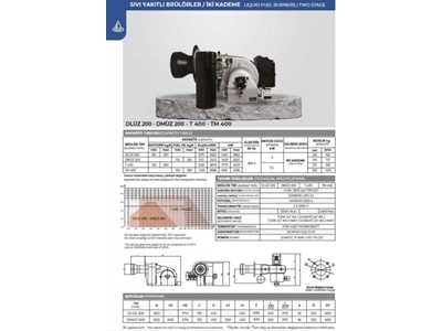 1409-2820 КВт Моноблок Топливный Масляный Горелка - 2