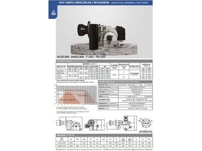 Brûleur à mazout monobloc 1500-3600 Kw - 2