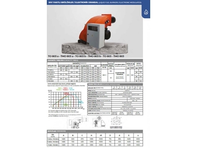 2500-6500 Квт Моноблок Дизельный Горелка - 2