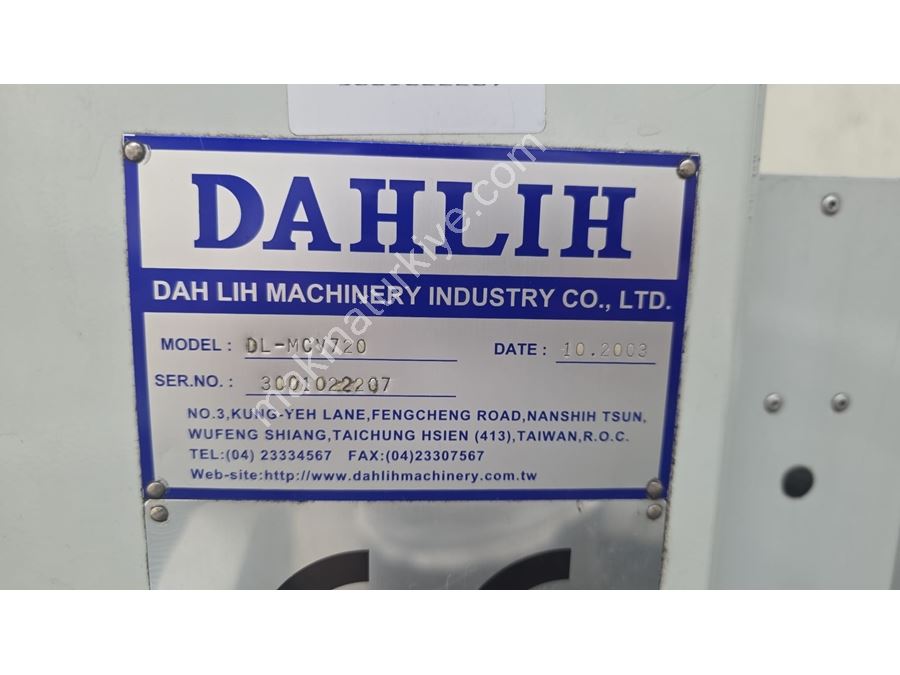 DAHLIH 720 CNC-Vertikalbearbeitungszentrum