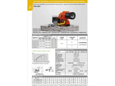 4500-11200 кВт Моноблок Дизельный Горелка - 2
