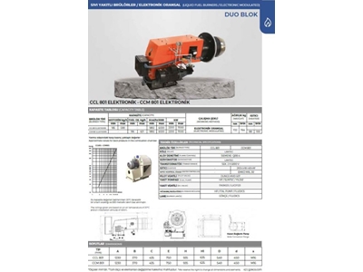 2200-7000 Кв Д����облок Топливный Масляный Горелка - 2