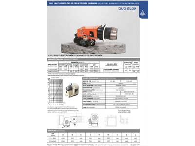 Brûleur à mazout Duoblok 3000-10000 Kw - 2