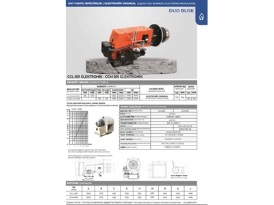 2200-7000 Кв Дуоблок Дизельный Горелка - 2