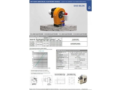 5000-20000 КВт Двухблочный Дизельный Горелка - 2