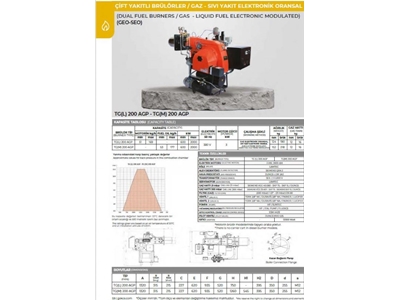 600-2000 Квт Моноблок Газ + Дизельный Горелка - 2
