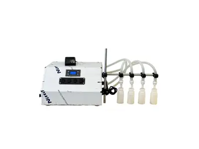 4 Nozullu Elektrikli Sıvı Dolum Makinesi
