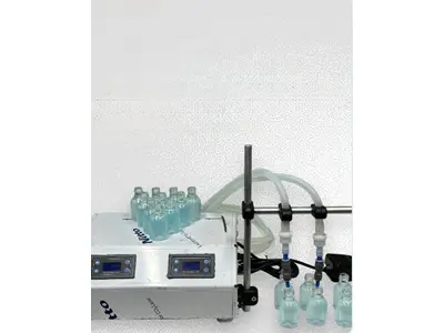 2 Nozullu Elektirikli Parfüm Dolum Makinesi