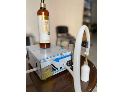 Halbautomatische elektrische Flüssigkeitsabfüllmaschine - 3