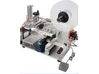 Düz Yüzey Etiket Yapıştırma Makinası