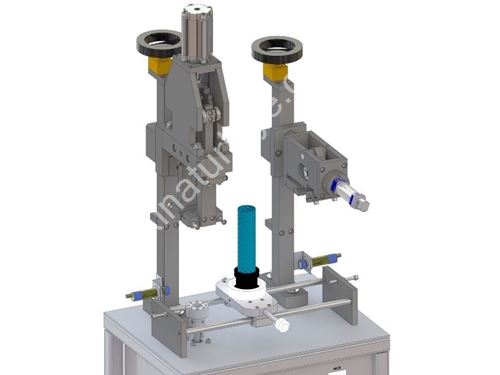 Полуавтоматическая машина для закрытия алюминиевых тюбиков