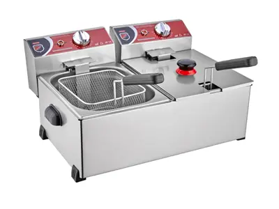 5+5 Litre Tekli Fritöz Makinesi