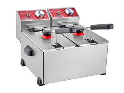 3+3 Litre Tekli Fritöz Makinesi