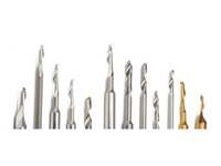 Forets en aluminium et PVC à une seule dent de 3 mm
