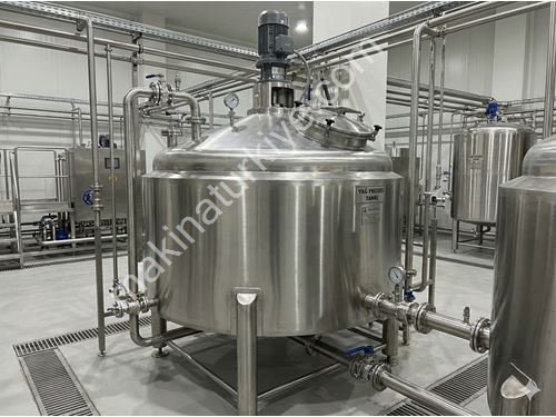 Paslanmaz Çelik Yağ Tankı