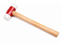 30 Cm Beyaz Vidalı Tokmak
