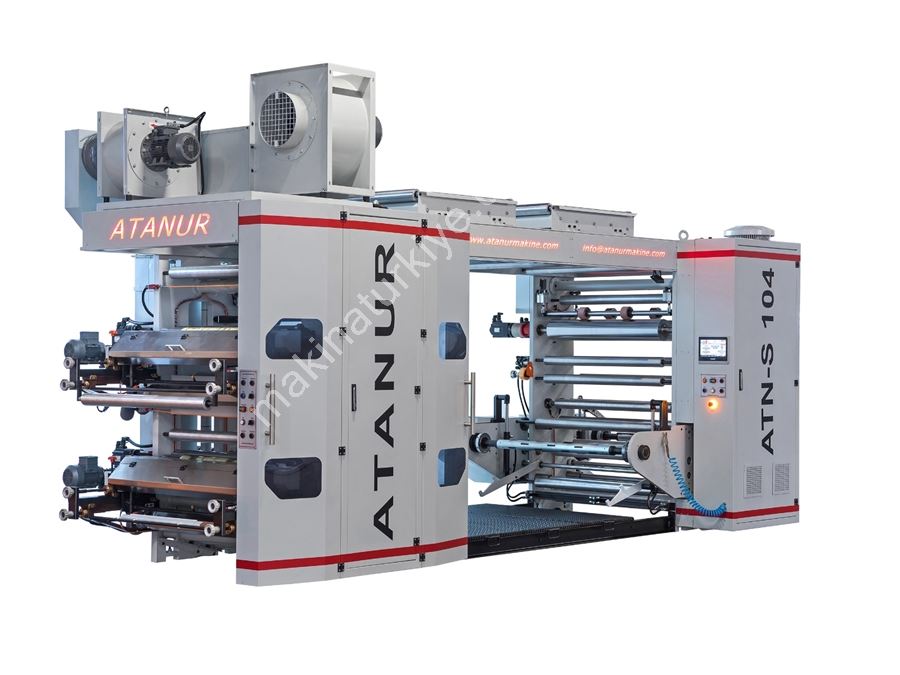 Single Winding Single Weft Stack Type Flexo Printing Machine