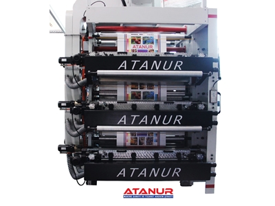 6 Цветов 160 См Стековая Флексографическая Печатающая Машина - 0