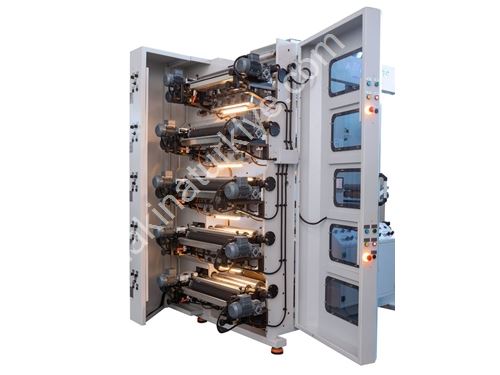 4 шт. печатных единиц башенного флексографического печатного станка