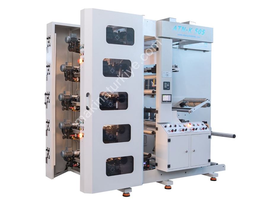 5 единиц печатного блока башенного флексографического печатного станка