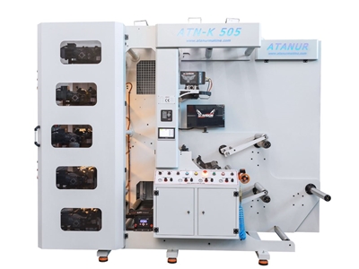 7 Adet Baskı Üniteli Kule Tipi Flexo Baskı Makinası - 3