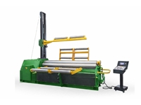 2550X10mm - 4 Toplu Hidrolik Silindir Bükme Makinası
