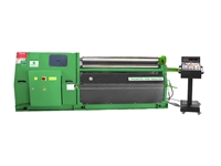 1550x15mm 3 Toplu Hidrolik Silindir Bükme Makinası