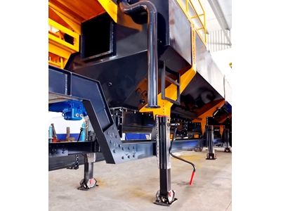 30 Ton Semi-Mobil Stoktan Teslim Yatay Çimento Silosu - 4