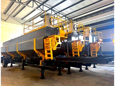 30 Ton Semi-Mobil Stoktan Teslim Yatay Çimento Silosu - 1