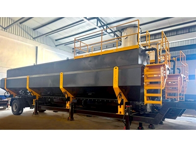 30 Ton Semi-Mobil Stoktan Teslim Yatay Çimento Silosu - 0