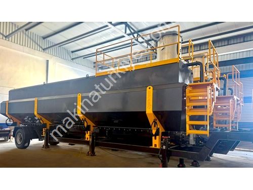 Silos à ciment semi-mobiles horizontaux de 30 tonnes livrés en stock