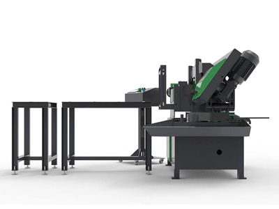 350 × 550 mm PLC Controlled Fully Automatic Band Saw Machine (Angled Cutting) - 2