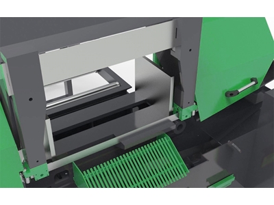 450 × 700 mm Yarı Otomatik Şerit Testere Makinası (Açılı Kesim) - 1