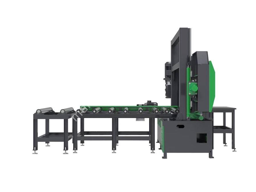  700×1100 mm Sütunlu Yarı Otomatik Şerit Testere Makinası