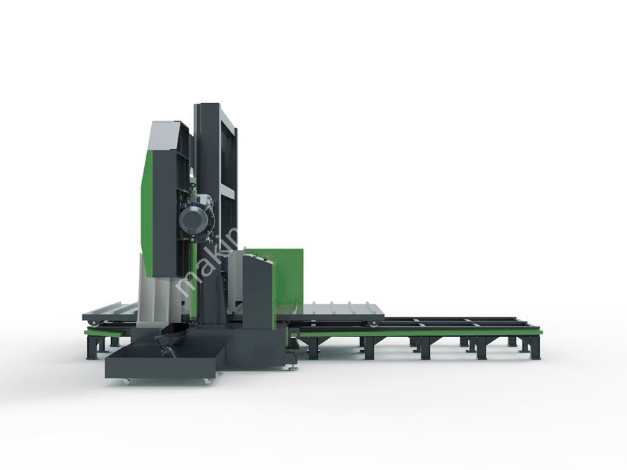 1100×1600 mm Sütunlu Yarı Otomatik Şerit Testere Makinası
