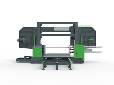 1100×1600 mm Sütunlu Yarı Otomatik Şerit Testere Makinası - 3