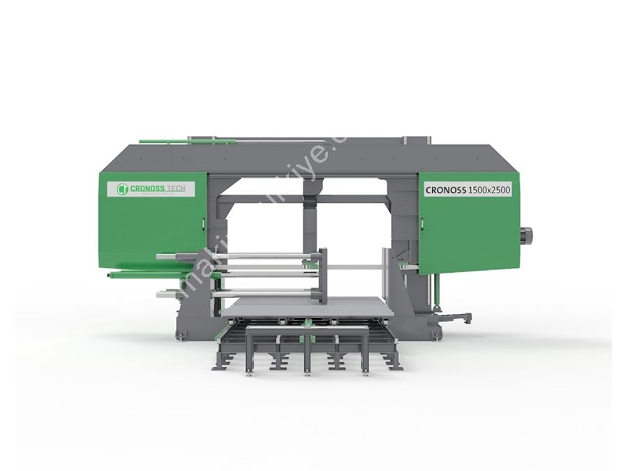 1500×2500 mm Sütunlu Yarı Otomatik Şerit Testere Makinası