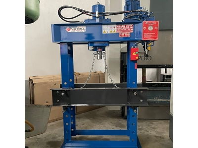 Hydraulics Brand 100 Ton Motorized Column Traveling Hydraulic Workshop Press - 4