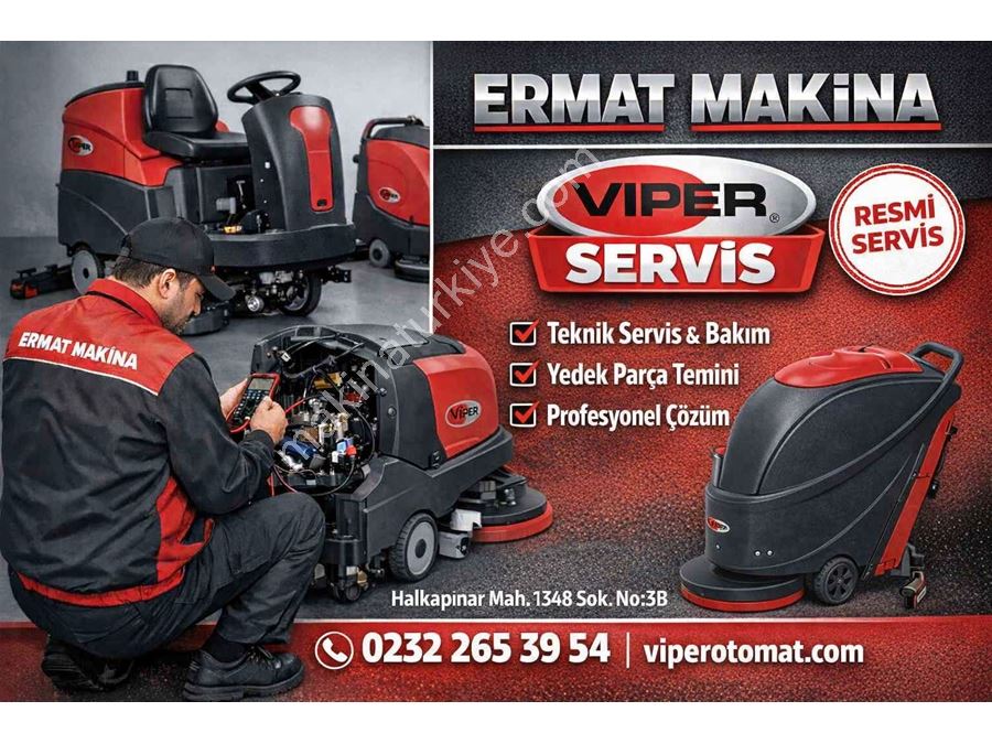Viper Temizlik Makinesi Teknik Servis