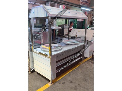 Doppelte Dunstabzugshaube von der Produktion Tantuni Tisch - 1